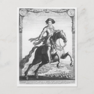 Carte Postale Gustavus Adolphe II, roi de Suède, sur