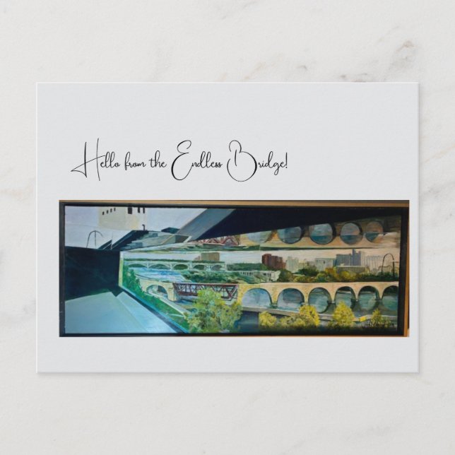 Carte Postale Guthrie's Endless Bridge  Postcard (Devant)