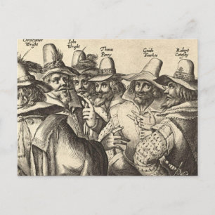Carte Postale Guy Fawkes