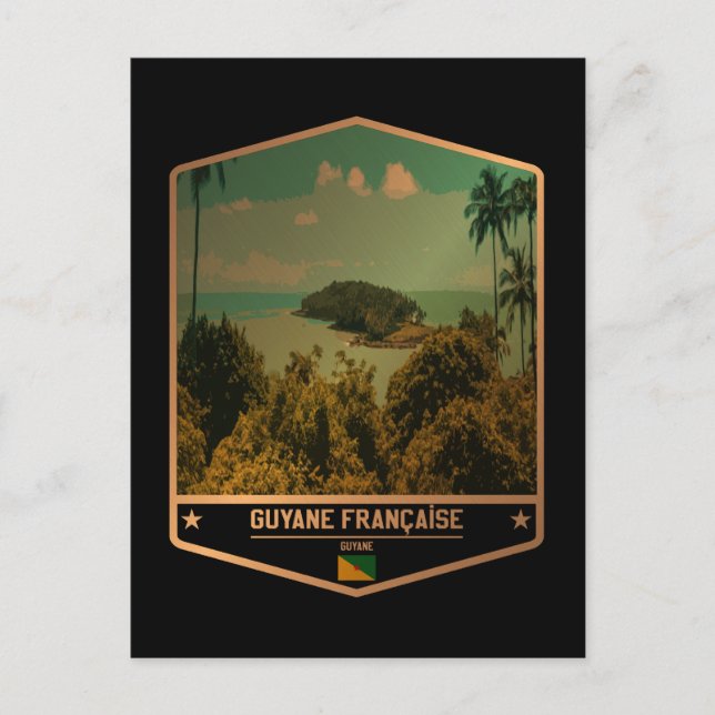 Carte Postale Guyane française (Devant)