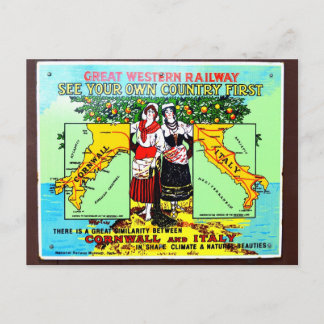 Carte Postale GWR voir votre propre pays première annonce