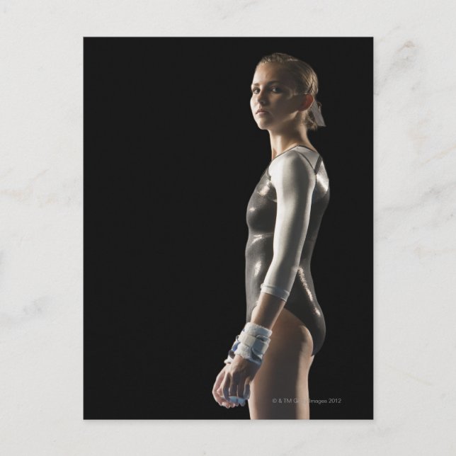 Carte Postale Gymnaste (Devant)