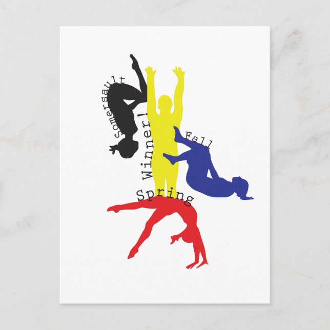 Carte Postale Gymnastique 365 (Devant)