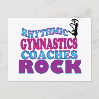 Carte Postale Gymnastique rythmique Entraîneurs Cadeaux