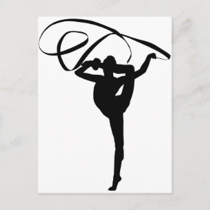 Carte Postale Gymnastique rythmique - Ruban