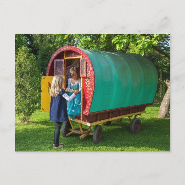 CARTE POSTALE GYPSY CARAVAN (Devant)
