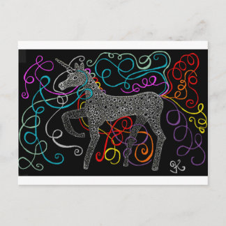 Carte Postale Gypsy la licorne magique complète