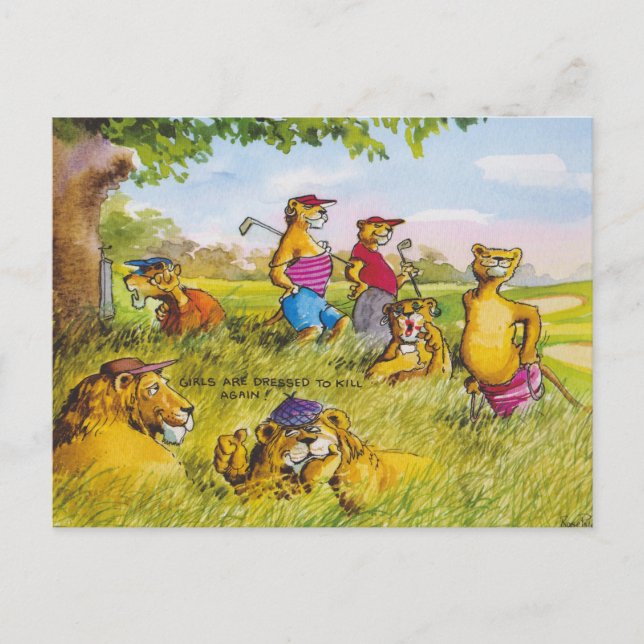 Carte Postale Habillé pour tuer (Devant)
