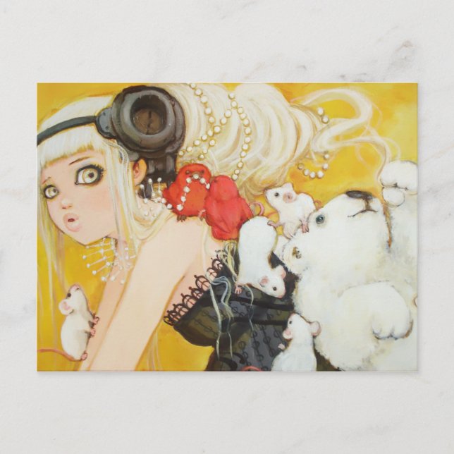 Carte postale Habille Trouble (Devant)