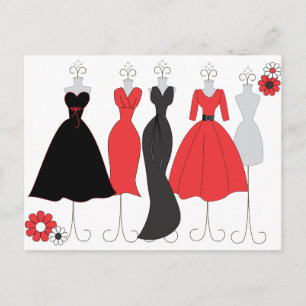 Carte Postale Habillement Shop-Daisy Thème