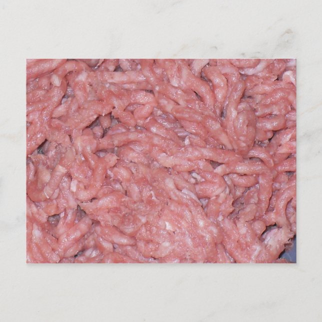 Carte postale "Hackfleisch" (Devant)