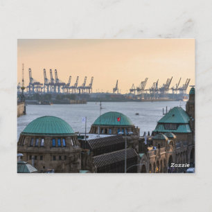 Carte Postale hafen de hambourg