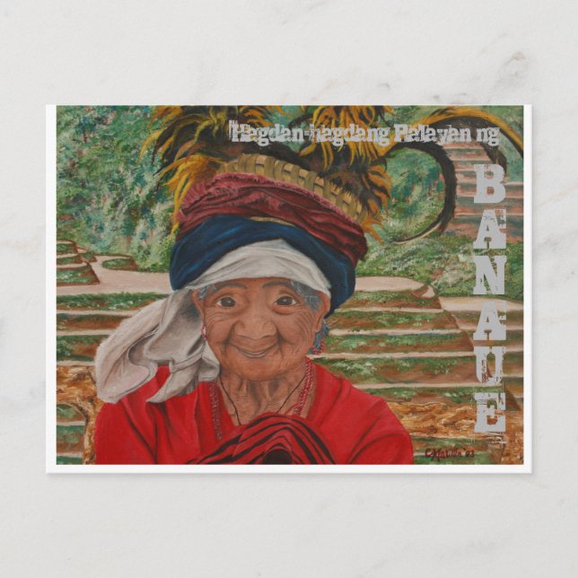 Carte Postale Hagdan-hagdang Palayan ng Banaue (Devant)
