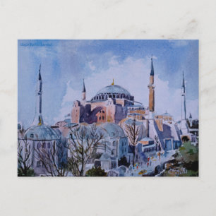 Carte postale Hagia Sophia 2