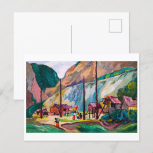 Carte Postale Hagwilget   Emily Carr  