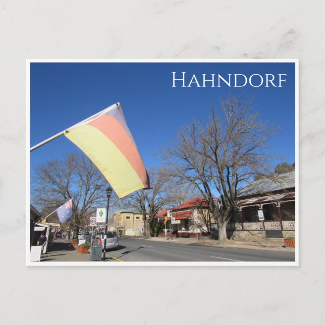 Carte Postale hahndorf sud australie (Devant)