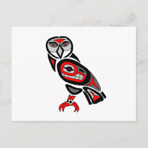 Carte Postale Haida Owl 2014