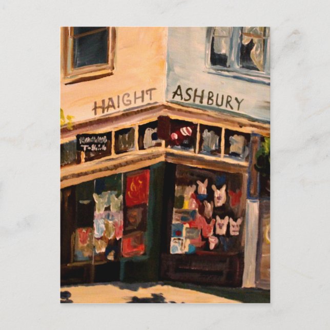 Carte Postale Haight Ashbury à San Francisco (Devant)