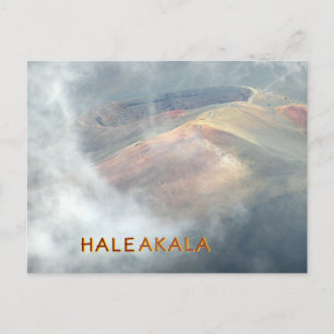 CARTE POSTALE " HALEAKALA DANS LES NUAGES"