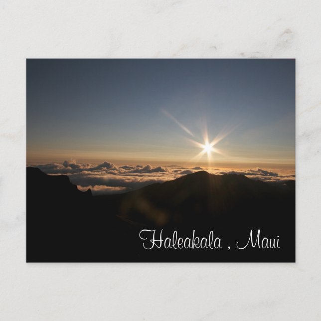 Carte Postale Haleakala Maui (Devant)