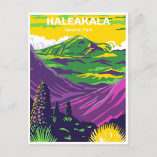 Carte Postale Haleakala National Park Maui Hawaii Vintage Voyage