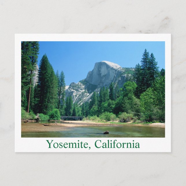 Carte Postale Half Dome 20x30, Yosemite, Californie (Devant)