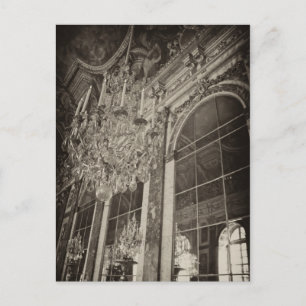Carte Postale Hall des miroirs, Château Versailles 1