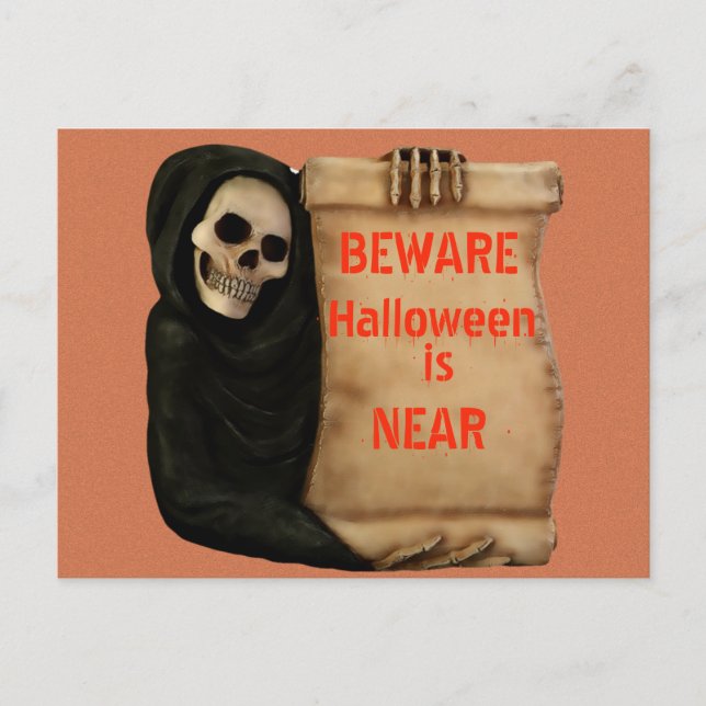 Carte Postale Halloween (Devant)
