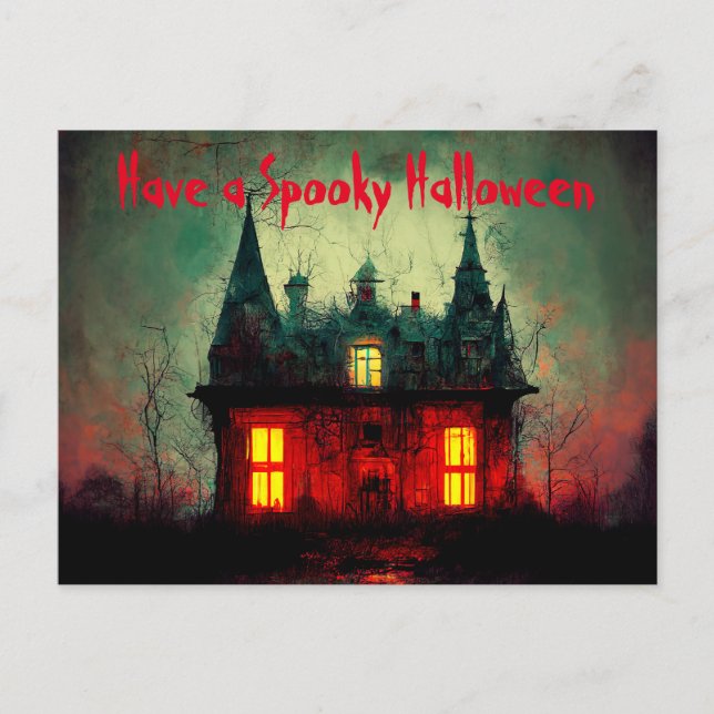Carte postale Halloween (Devant)