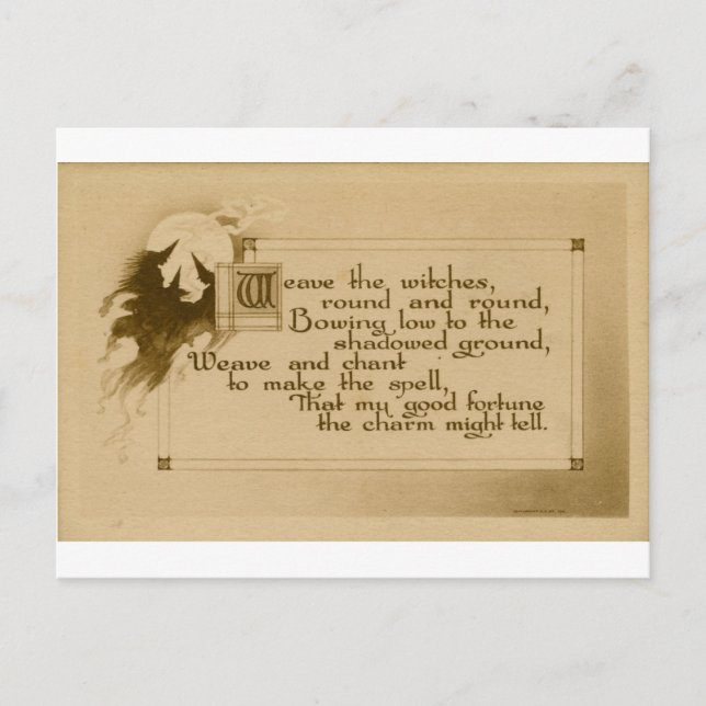 Carte postale Halloween (Devant)