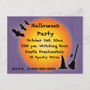 Carte postale Halloween