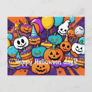 Carte postale Halloween