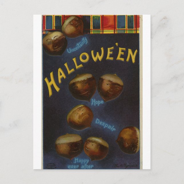Carte postale Halloween (Devant)
