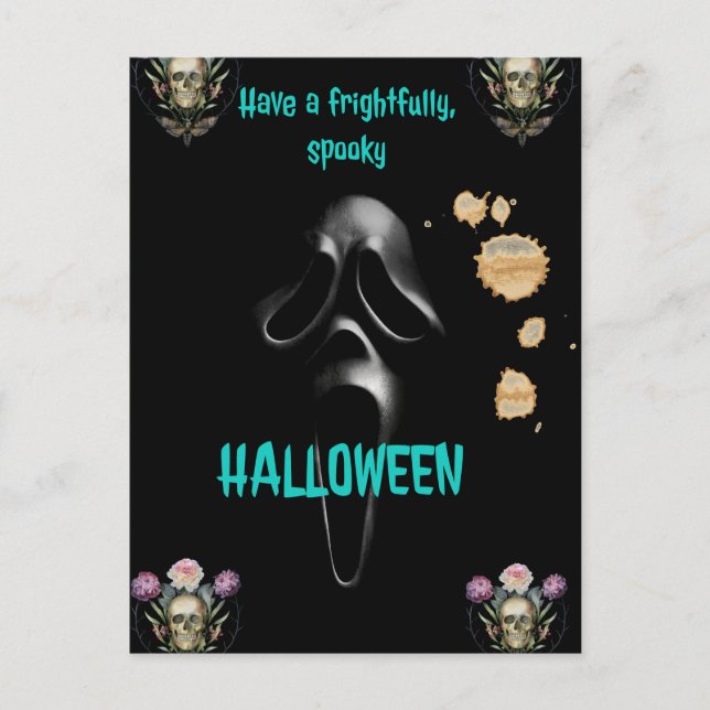 Carte postale Halloween (Devant)