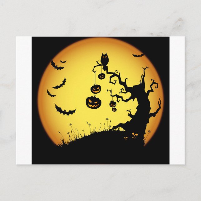 Carte Postale Halloween (Devant)
