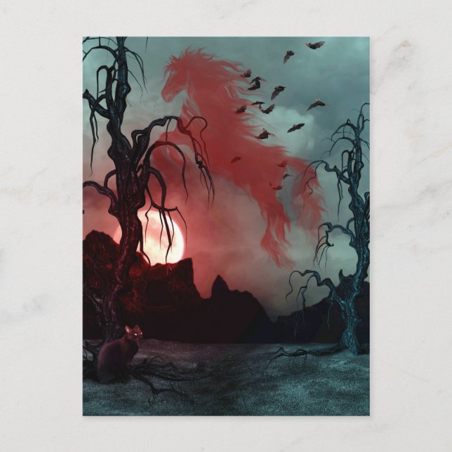 Carte Postale Halloween (Devant)