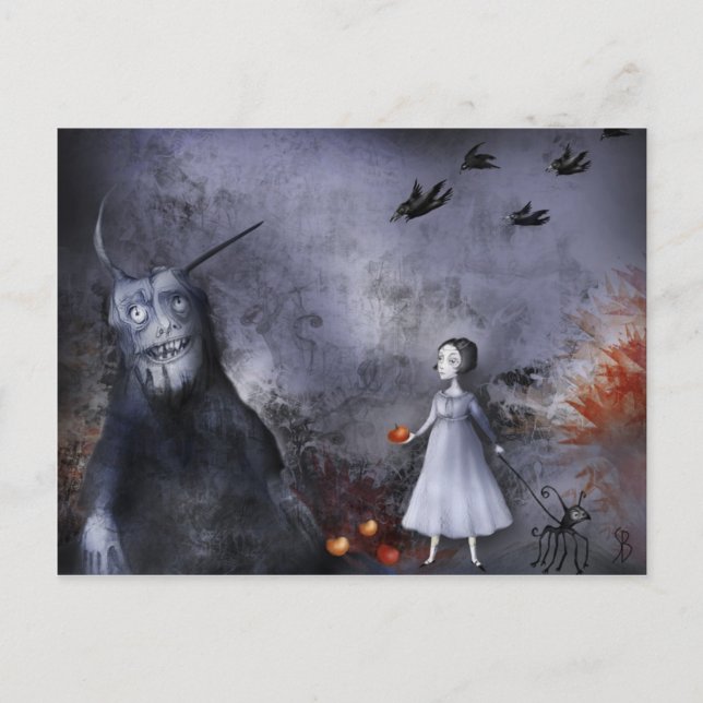 Carte postale Halloween (Devant)