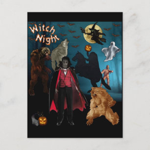 Carte Postale Halloween