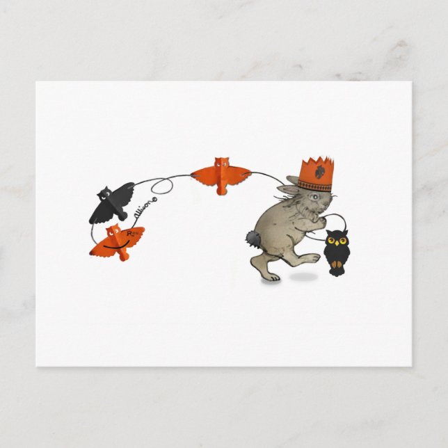 Carte postale Halloween (Devant)