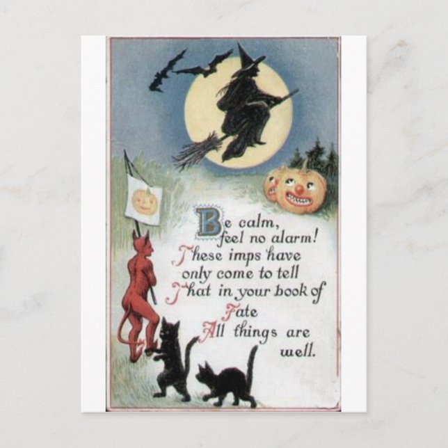 CARTE POSTALE HALLOWEEN-53 (Devant)