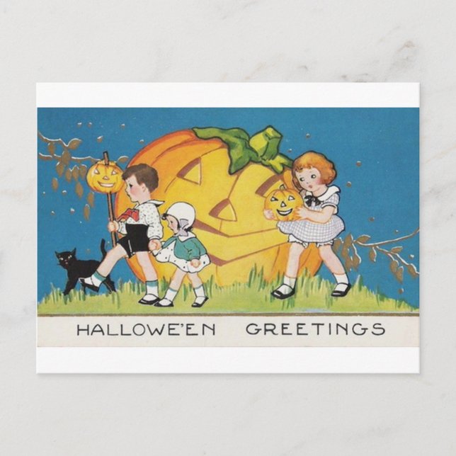 CARTE POSTALE HALLOWEEN-92 (Devant)