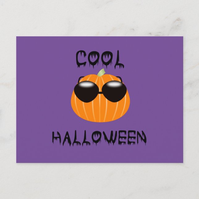 Carte Postale Halloween cool (Devant)