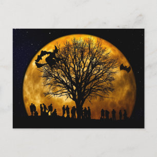Carte Postale Halloween effrayant