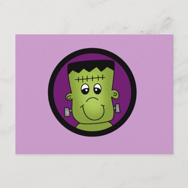 Carte Postale Halloween Frankie Tshirts et cadeaux (Devant)