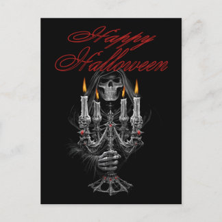 Carte postale Halloween griffée
