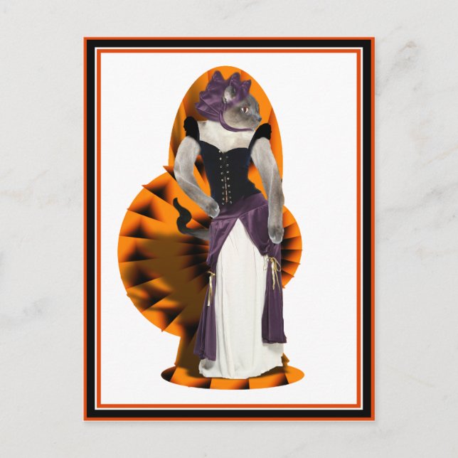 Carte Postale Halloween Hussy (Devant)