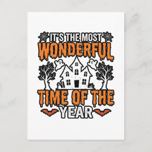 Carte Postale Halloween Merveilleux Moment De L'année Chemise Vi