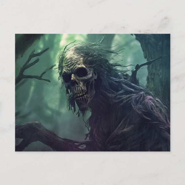 Carte postale Halloween Monster (Devant)