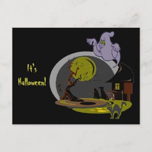 Carte postale Halloween Night
