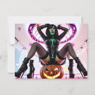Carte Postale Halloween Night Lifer